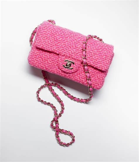 chanel fuchsia flap|Flap bag, Sequins & gold.